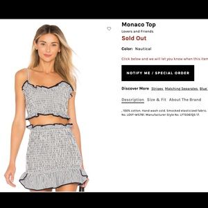 Lovers and Friends set from revolve